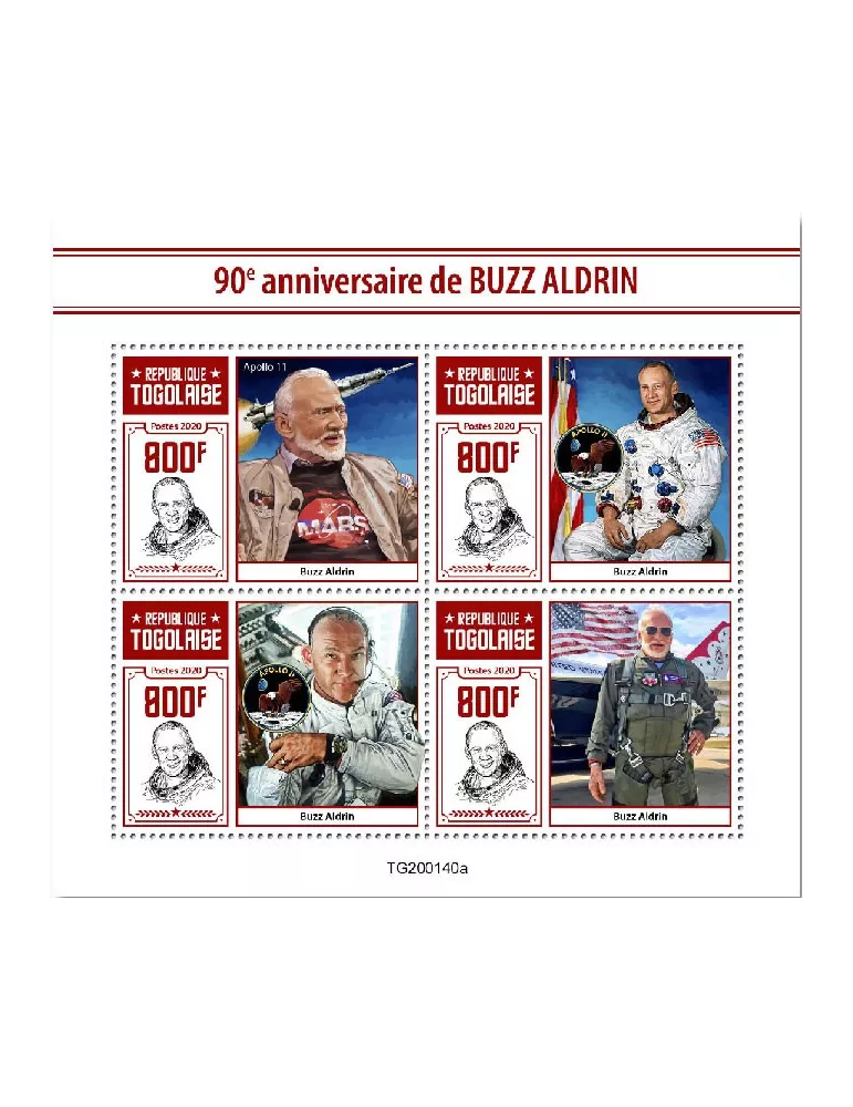 n° 8059/8062 - Timbre TOGO Poste