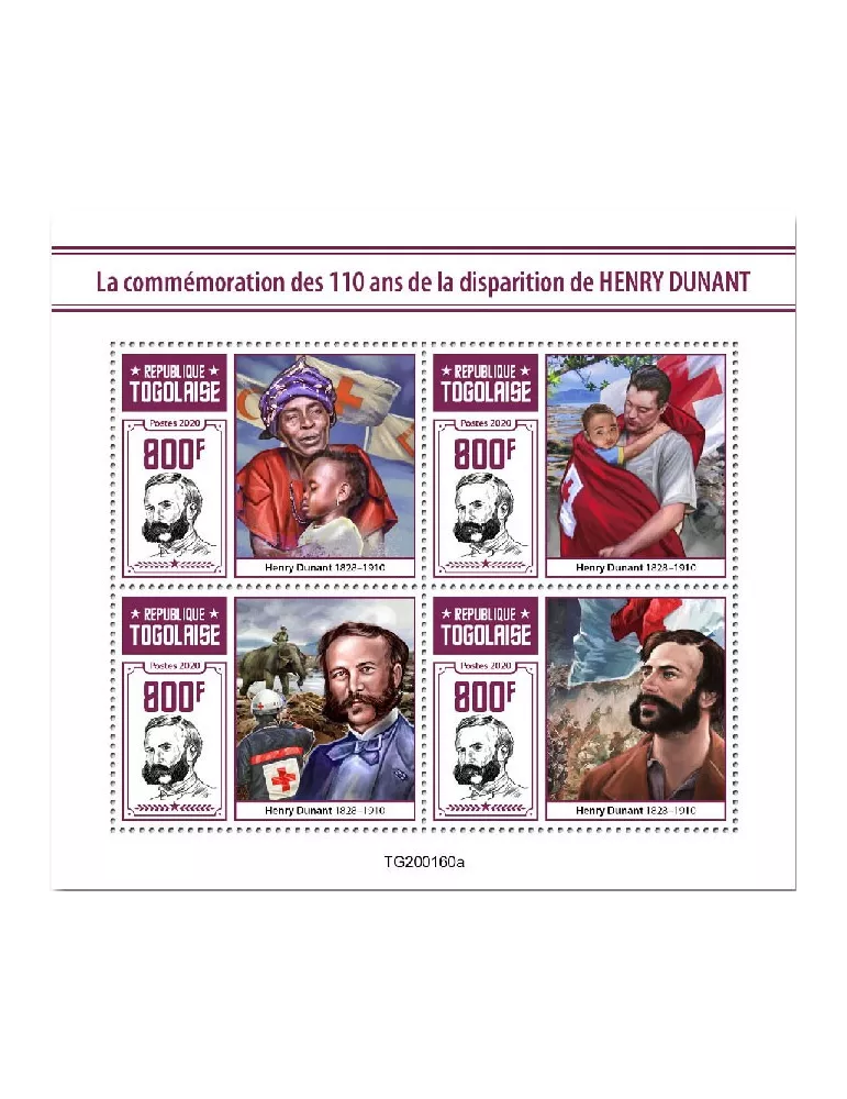 n° 8139/8142 - Timbre TOGO Poste