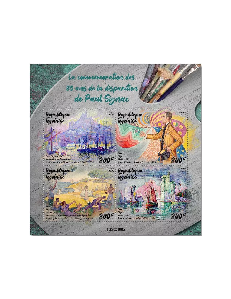 n° 8163/8166 - Timbre TOGO Poste