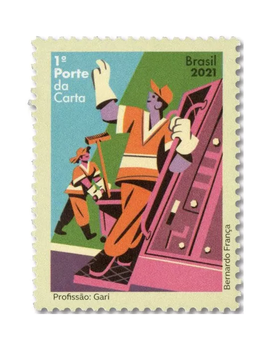 n° 3887 - Timbre BRESIL Poste