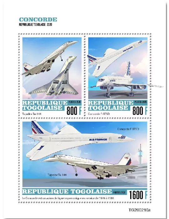 n° 8200/8202 - Timbre TOGO Poste