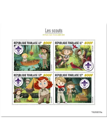 n° 8265/8268 - Timbre TOGO Poste