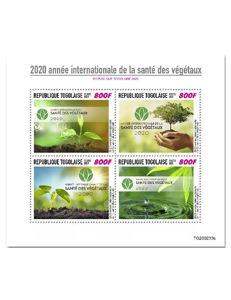 n° 8300/8303 - Timbre TOGO Poste