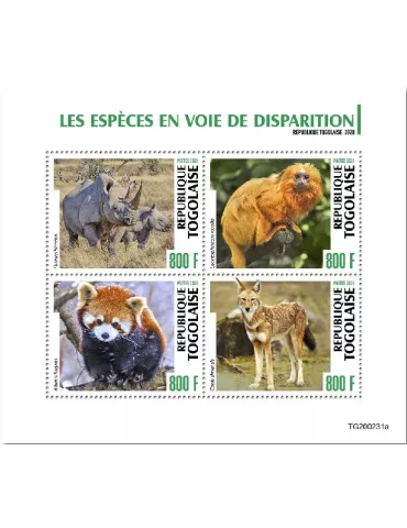 n° 8304/8307 - Timbre TOGO Poste