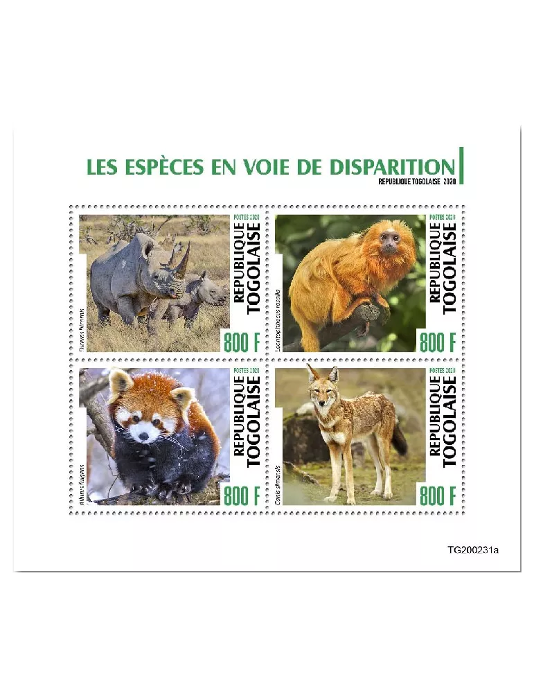 n° 8304/8307 - Timbre TOGO Poste