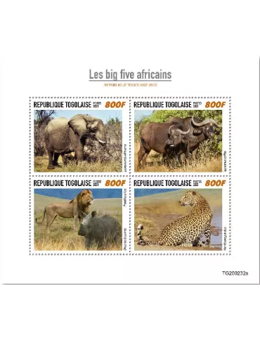 n° 8308/8311 - Timbre TOGO Poste