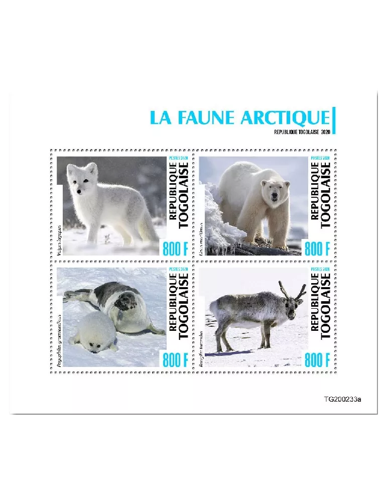 n° 8312/8315 - Timbre TOGO Poste