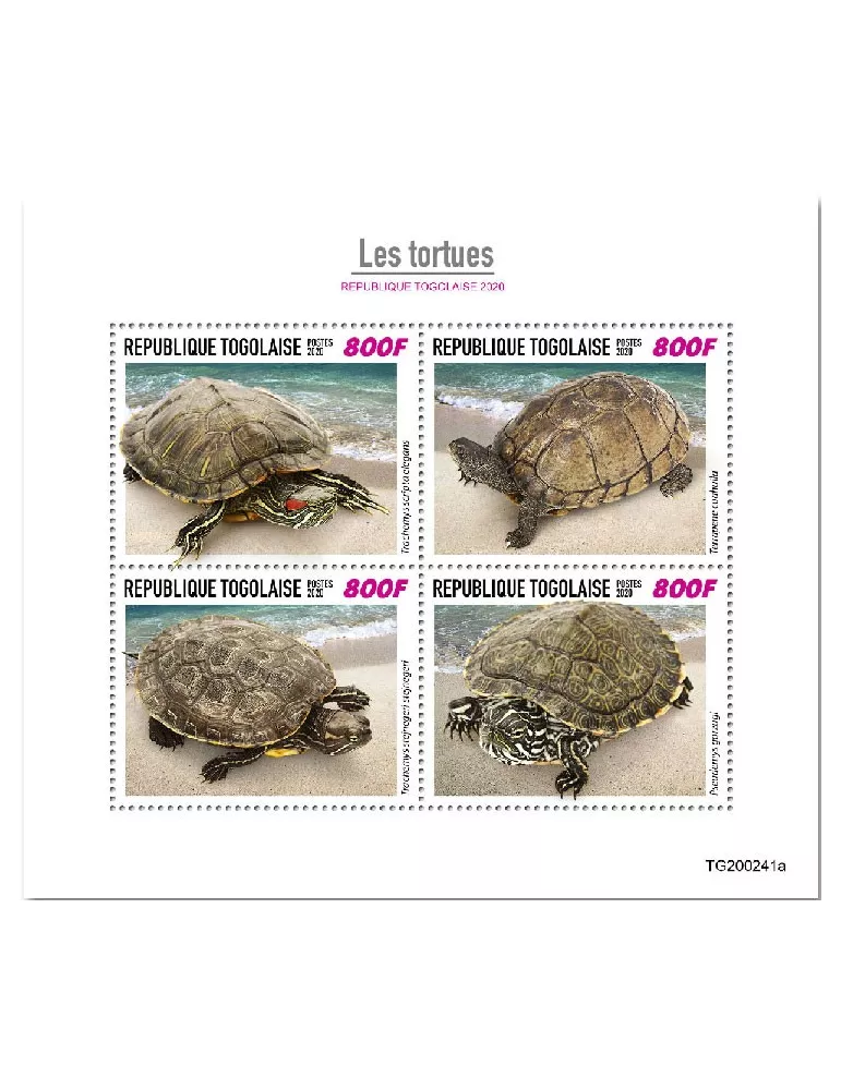n° 8343/8346 - Timbre TOGO Poste