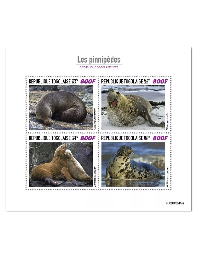 n° 8359/8362 - Timbre TOGO Poste