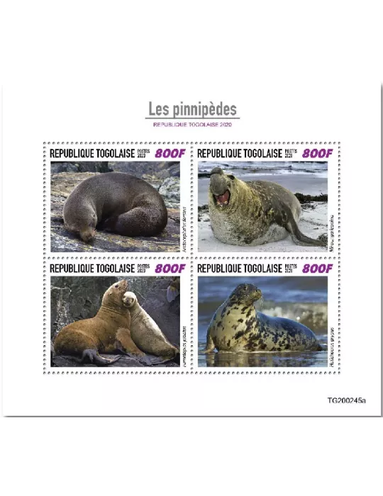 n° 8359/8362 - Timbre TOGO Poste