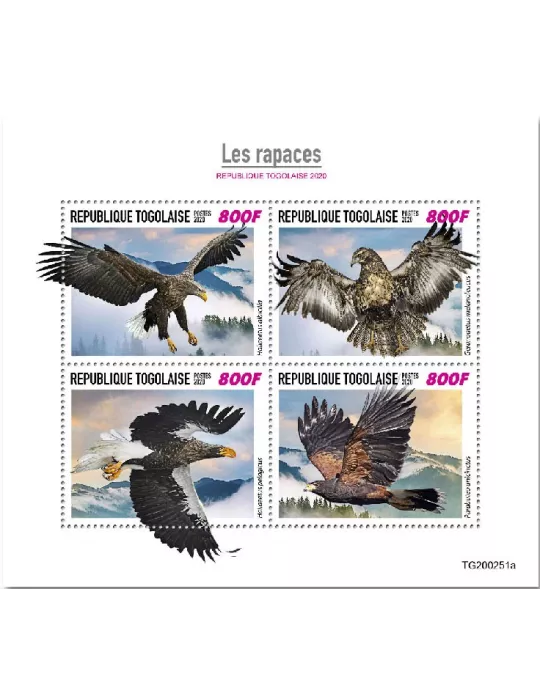 n° 8383/8386 - Timbre TOGO Poste