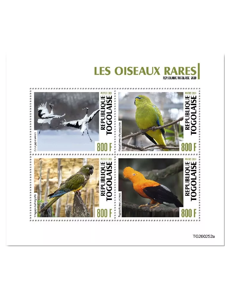 n° 8387/8390 - Timbre TOGO Poste