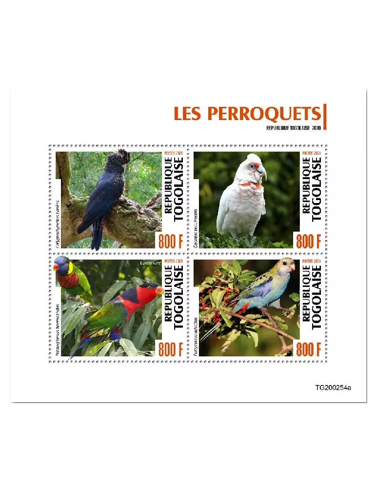 n° 8395/8398 - Timbre TOGO Poste