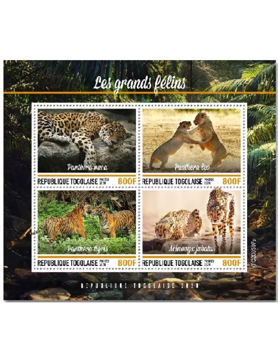 n° 8448/8451 - Timbre TOGO Poste