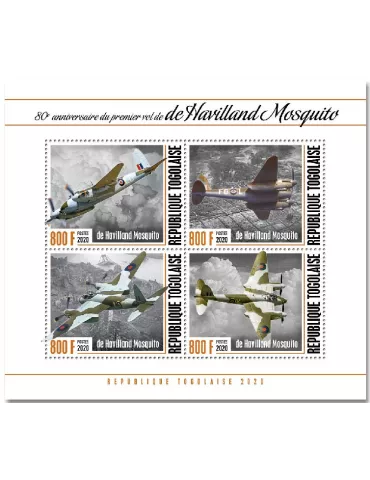 n° 8481/8484 - Timbre TOGO Poste