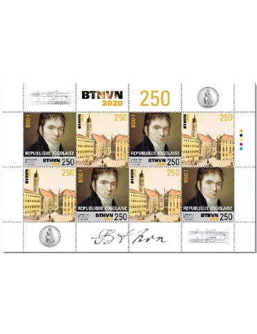 n° 8485/8486 - Timbre TOGO Poste