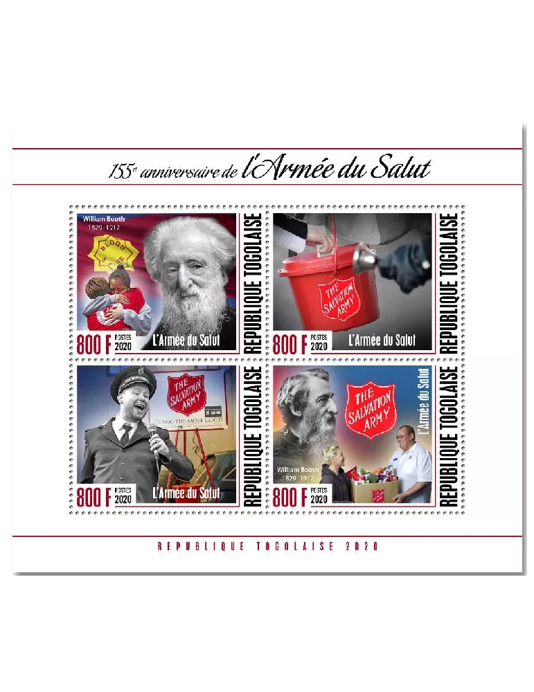 n° 8566/8569 - Timbre TOGO Poste