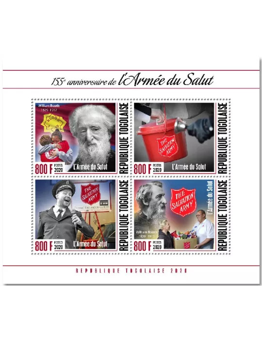 n° 8566/8569 - Timbre TOGO Poste