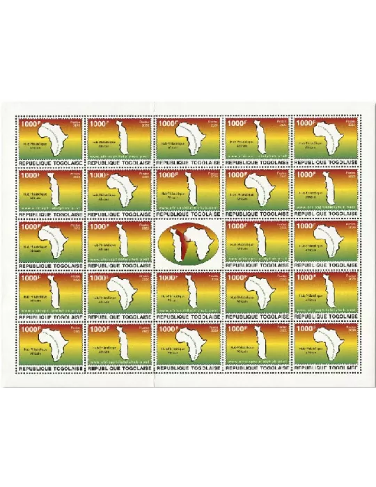 n° 8570/8573 - Timbre TOGO Poste