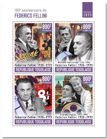 n° 8650/8653 - Timbre TOGO Poste