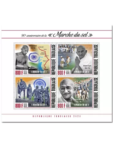 n° 8695/8698 - Timbre TOGO Poste