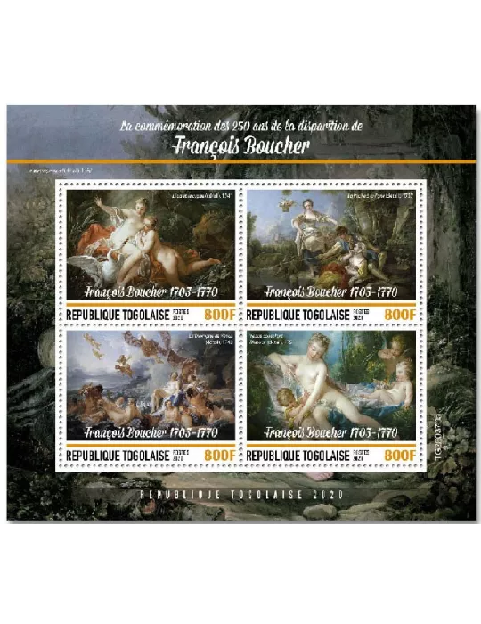 n° 8735/8738 - Timbre TOGO Poste