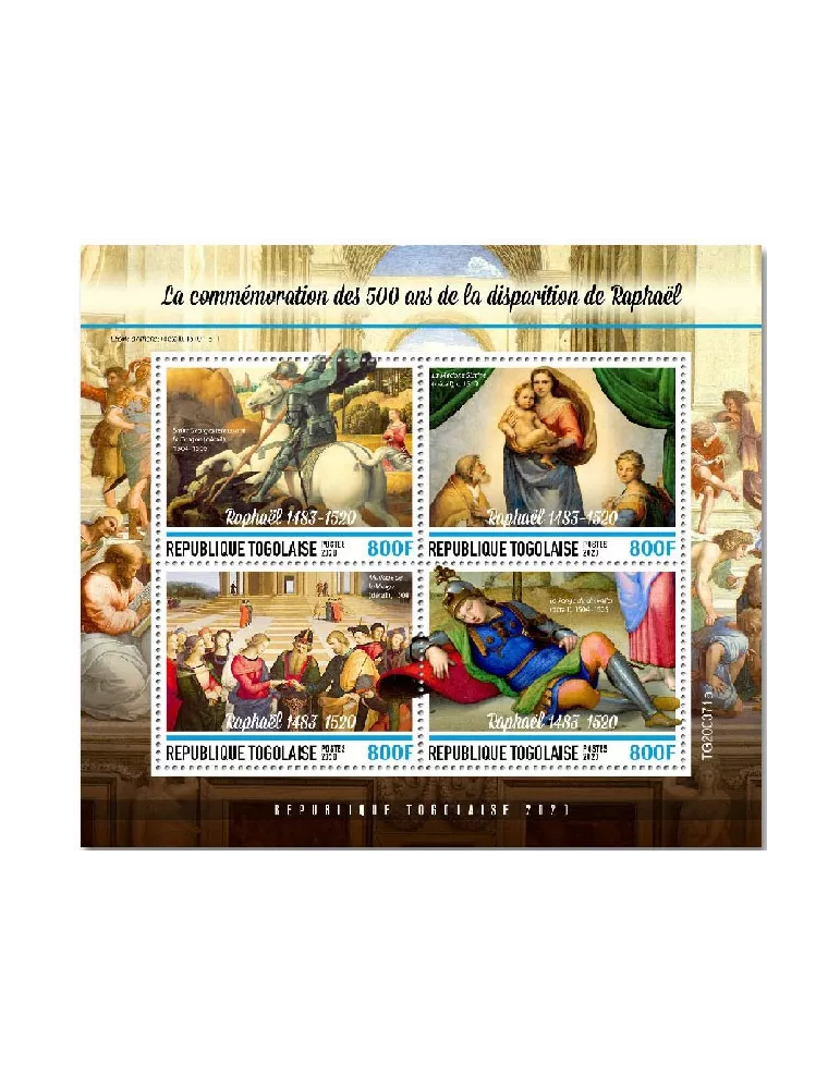 n° 8739/8742 - Timbre TOGO Poste