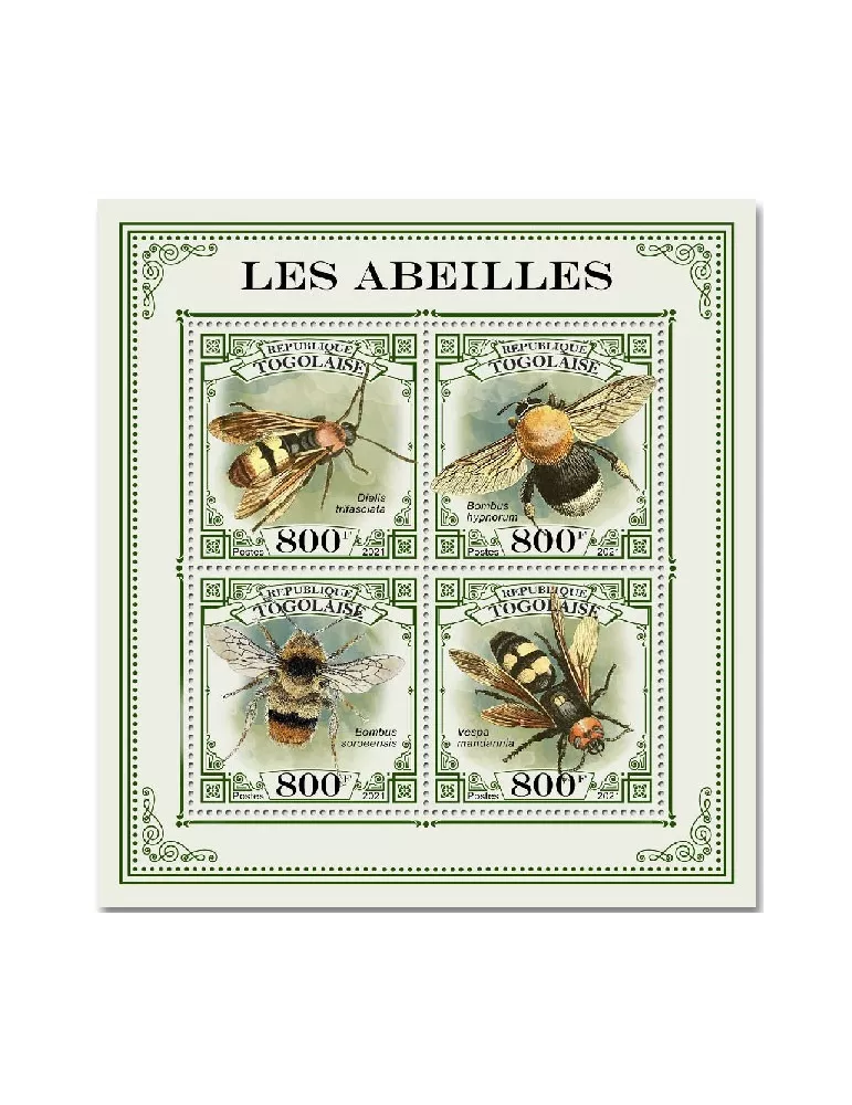 n° 8819/8822 - Timbre TOGO Poste