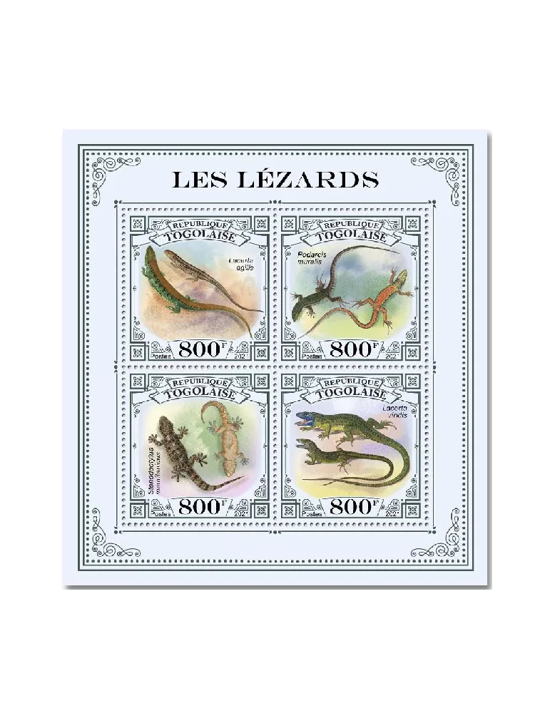 n° 8835/8838 - Timbre TOGO Poste