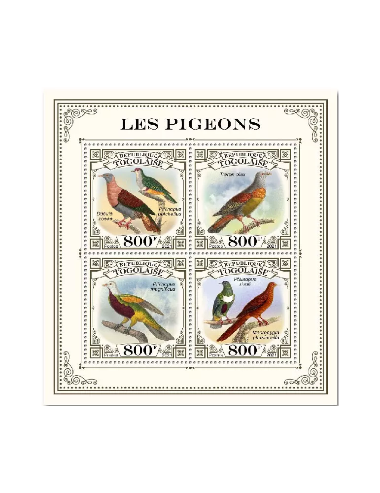 n° 8855/8858 - Timbre TOGO Poste