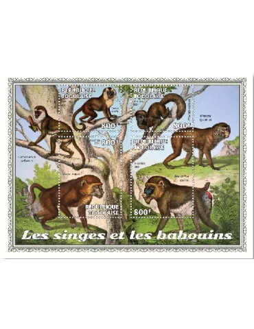 n° 8883/8886 - Timbre TOGO Poste