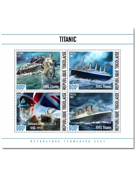 n° 8937/8940 - Timbre TOGO Poste
