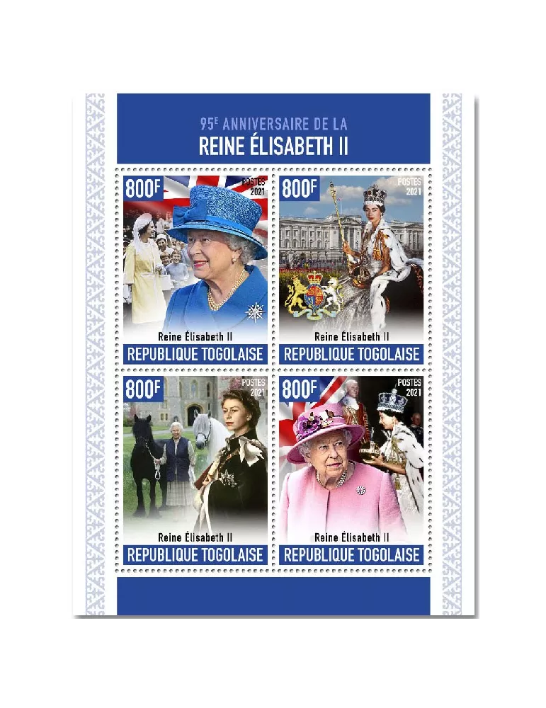 n° 8965/8968 - Timbre TOGO Poste