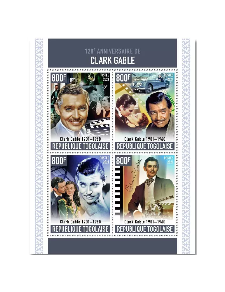 n° 8993/8996 - Timbre TOGO Poste