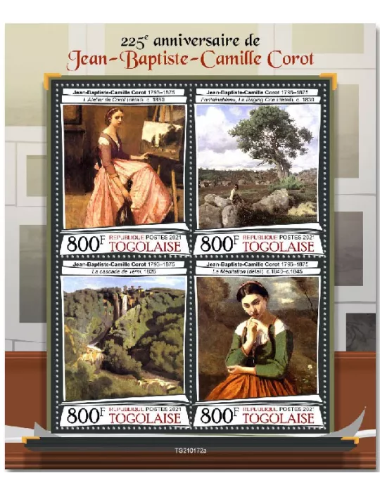 n° 9001/9004 - Timbre TOGO Poste