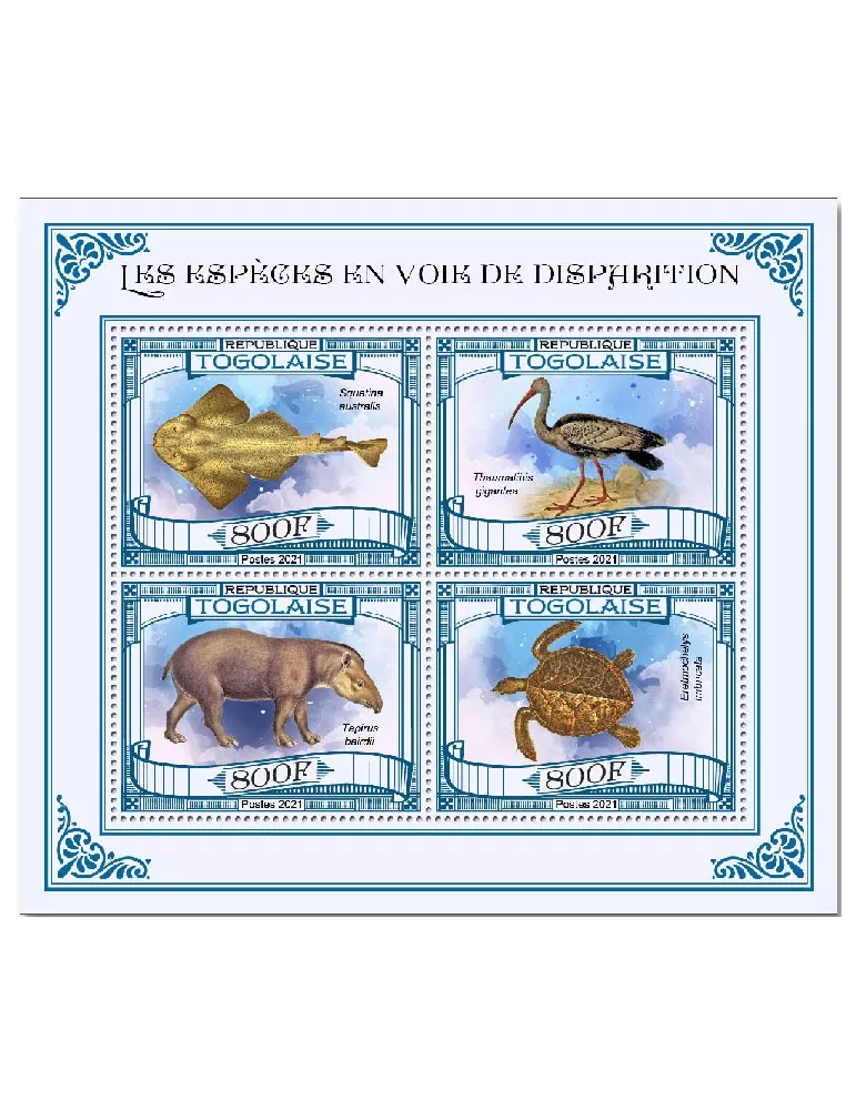 n° 9023/9026 - Timbre TOGO Poste