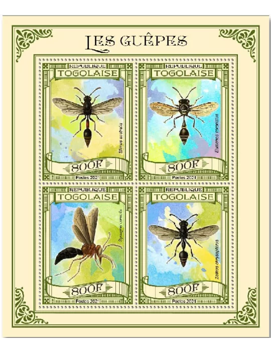 n° 9051/9054 - Timbre TOGO Poste