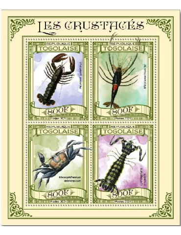 n° 9063/9066 - Timbre TOGO Poste