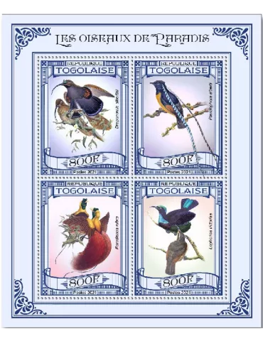 n° 9067/9070 - Timbre TOGO Poste