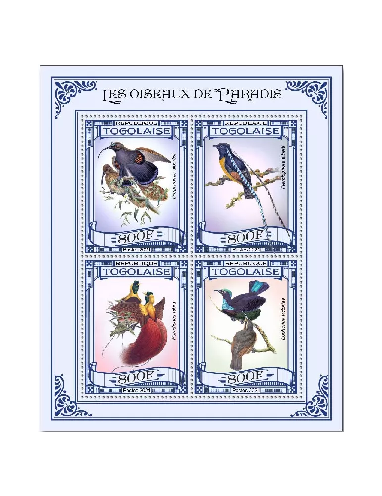 n° 9067/9070 - Timbre TOGO Poste