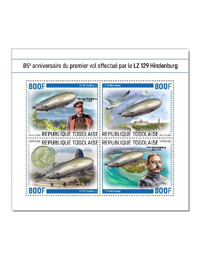 n° 9131/9134 - Timbre TOGO Poste