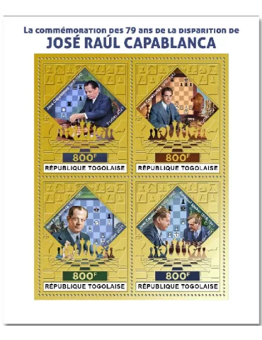 n° 9167/9170 - Timbre TOGO Poste