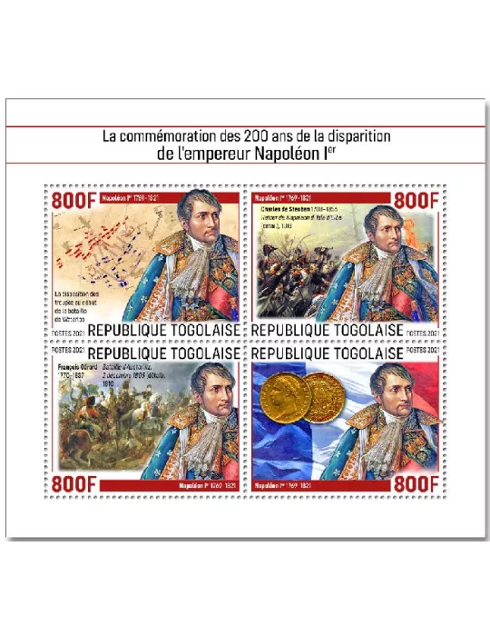 n° 9195/9198 - Timbre TOGO Poste