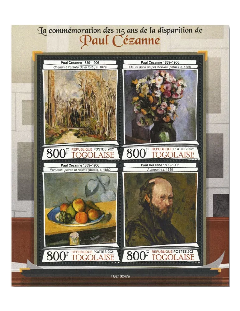 n° 9227/9230 - Timbre TOGO Poste