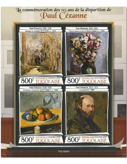 n° 9227/9230 - Timbre TOGO Poste