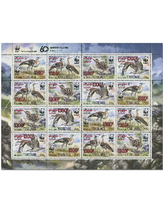 n° 9265/9268 (les 16 valeurs - 4 séries) - Timbre TOGO Poste