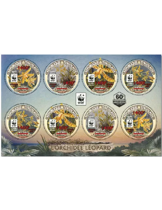 n° 9277/9277 (les 8 valeurs - 2 séries) - Timbre TOGO Poste