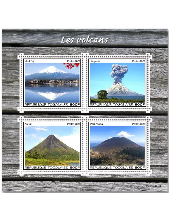 n° 9285/9288 - Timbre TOGO Poste