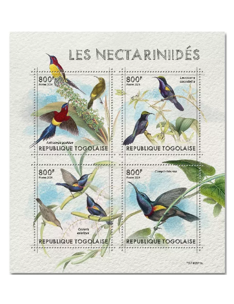 n° 9361/9364 - Timbre TOGO Poste