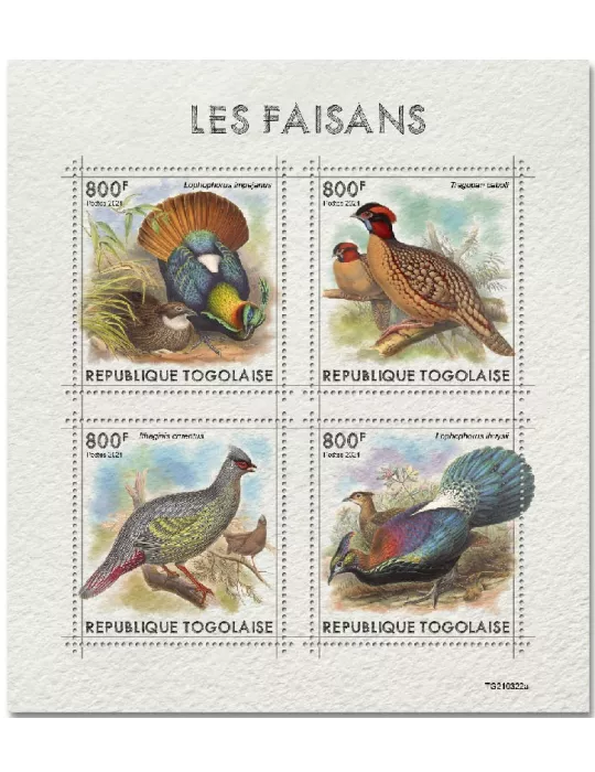 n° 9365/9368 - Timbre TOGO Poste
